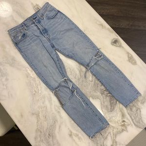 Vintage Levi 501 Skinny Jeans size 26